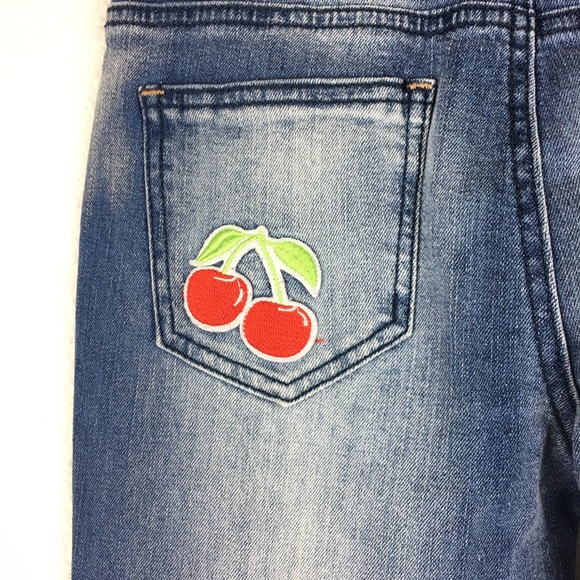 Vanilla Star Mid Rise Skinny Distressed Jeans - Picture 6 of 7